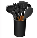 11-Piece Silicone Kitchen Utensils Set – Heat Resistant